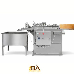 Machine à rouler la cire avec armoire de commande et bain de préparation