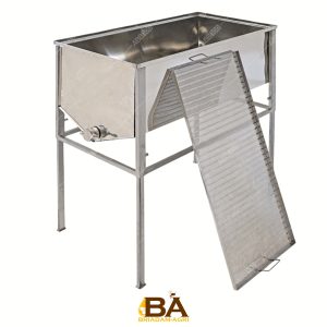 جهاز تجريد قرص العسل بطول متر واحد مع سلة مسطحة من نوع FB (موديل 1641N)