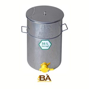 Réservoir de décantation avec filtre 35 l, robinet en plastique