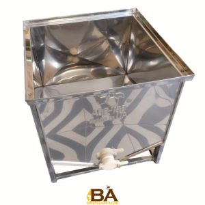 جهاز لفتح خلايا النحل مقاس 0.5 متر بسلة مسطحة ورافعة بلاستيكية (موديل 1655P)