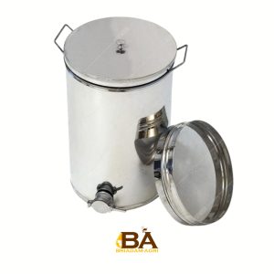 Réservoir de décantation avec filtre 35 l, robinet en acier inoxydable