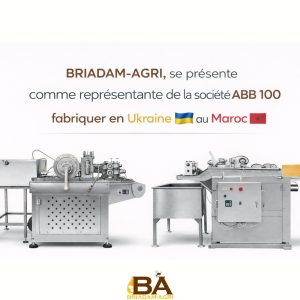 une machine à former le ruban et une machine à rouler la cire.